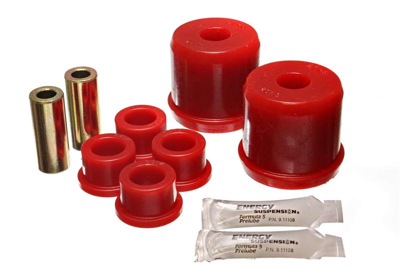 Mitsubishi Eclipse Control Arm Bushing Set - Front - Energy Suspension - Performance Polyurethane - Red - `00-`01